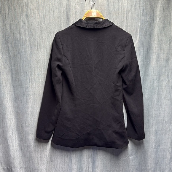 H&M Charcoal Blazer with open sleeves size 4 NWT - Picture 8 of 9